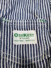 Vintage Osh Kosh Bgosh Kids Railroad Chore Jacket Hickory Stripe Size 2t 24m 70s