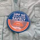 Men   s Columbia Bahama Pfg Long Sleeve Button Up Shirt - Medium Nwt Upf 50