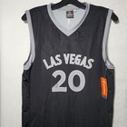 Kate Martin Las Vegas Aces Wnba Black Basketball Jersey Men s Small  20 Gameday 