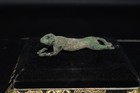 Large Ancient Near Eastern Luristan Bronze Handle Circa 1000 To 800 Bc