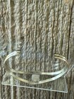 Small Vintage Navajo Sterling Turquoise Baby child Cuff Bracelet - Cadman   