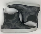 Huk Men s Rogue Wave Rubber Wp Ankle Deck Fishing Boot Volcanic Ash Size 7 8 9