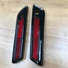 One Touch Opening Saddlebag Black Latch Lids Cover Hardware Fit For Harley 14-18