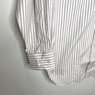 Vtg Nat Wise 1984 Sunset Strip Custom Button Down Shirt Hollywood Mens L Striped