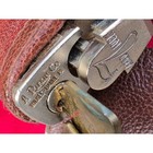 2 Vintage A Rifkin Co Arco Key Lock New Jersey National Bank Locking Deposit Bag