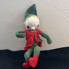 Christmas Santas Elf Made In Japan Toy Decoration Pixie Doll 1940s-50s