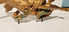 Antique 19th Century French Gilt Bronze Allegorical Winged Figure     Clock Topper