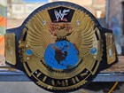 Wwf Attitude Era Big Eagle Championship Wrestling Belt Replica Brass Adult Size