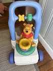 Winnie The Pooh Vintage Mattel Spinning Pooh Walker Push Toy Baby 1997 Rare