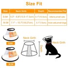 2 Pack Cat Cones To Stop Licking  Pet E Collar Pet Cone For Kitten Cones Afte   