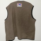 Vintage Koolah Australian Fleece Vest Men s Size 2xl Brown Cooltec Canada Made