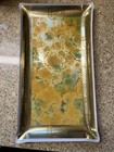 Mid Century Mod Signed Georges Briard Plastic Rectangular Serving Tray Abstract 