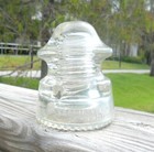 Nice Clear Cd 165 Hemingray Glass Insulator  t 