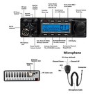 Anytone At-6666pro Mobile Radio 10m Radio For Truckers 80w High Power