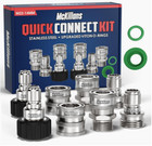 Pressure Washer Quick Connect Kit  M22-14mm To 3 8  Male Female Quick Disconnect