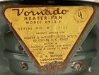 Vintage Vornado H913-1 Electric Blue Metal Heater Fan Needs Rewire Parts Only