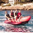 Jobe Boat Chaser Iv Towable Tube 230420002   4 Person Red