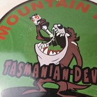 Vintage Mountain Dew Sign - Ice Cold Gas Service Pump Soda Bottle Porcelain Sign
