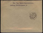 Austria 1918 Imperial First Airmail Set Flugpost Mi225-227 Cover Lwow Pol 105380
