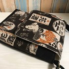 Showa Era  Liquor Store Sign Pattern  Denim  Canvas  Handmade Smartphone Pouch 