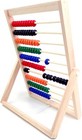Wooden Counting Number Frame 10 Rows Abacus For Kids Learning Math 11-1 2-inch  