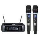 Singtronic Sp-224pro Rechargeable 2 X Uhf Wireless Microphone  100  Battery 