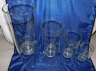 Wolfard Classic Glass Oil Lamps Set Of Four  4  1 Each 15  12  9  6 