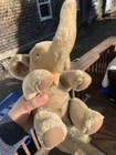 Steiff Vintage Elephant Mohair Sitting Plush Antique