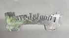 Cast Aluminum  God Is Love License Plate Topper