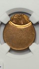 Lincoln Cent Mint Error Struck Off Center Ngc Brill Unc Vegas Strip Hoard  re008