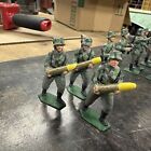 Vintage Britains Wwii Soldiers Vintage Army Toy Soldiers Custom Hollow-cast Lot