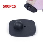 500x Eas Hard Tags Security Lock Tags pin Anti Theft Clothing Magnetic Buckle