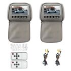 7inch Car Headrest Monitor Av Display Screen Head Pillow Entertainment System