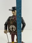 Vtg Dutch Clock Peddler Polychrome Statue Advertising Repair Not Working