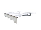 Da4734wts High-end Door Window Awning Canopy With Solid Roof For Wooden House