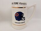1985 Chicago Bears Super Bowl Xx Champions Nfc Champs Stein Mug Nfl Vintage Pair