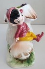 Vintage Leftons Elf Pixie Mushroom Planter Pot Ceramic