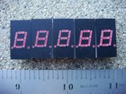 Lot 50 Liton Red 7-segment  retro  Led Displays - Lts78r - New And Unused