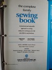 The Complete Family Sewing Book 1972 Vintage Binder Illustrated Guide Curtin