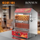 40l Commercial Machine Bun Food Electric Hot Dog Steamer Hot Dog   Bun Warmer