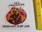 Firefighter Stickers Decals  Lot Of 9 Some Are Adult Themed Free Shipping 