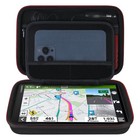 Gps Carrying Case For 6-8 Inch Garmin Navigator - Durable  Waterproof  Black