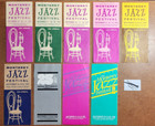 9 Original 1970s Monterey Jazz Festival Flyers programs   Handbills   Ticket Stu