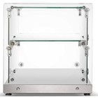 22  Dry Glass Countertop Bakery Display Case  Dual Service
