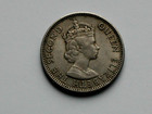 Cyprus 1955 50 Mils Queen Elizabeth Ii Coin Circulated   Toned