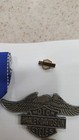 Vintage Harley Davidson Pin Lot Hog Life Member Medal Mda 85th Anniversary Wings