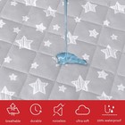 Crib Mattress Protector Waterproof  Quilted Crib Mattress Pad Cover 52  X 28    