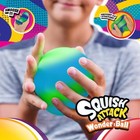 Ja-ru Squishy Dough Ball Space Themed  1 Stress Balls  Rainbow Jumbo   