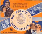 Prince Of Headwaiters - Original 1927 Silent Film Movie Herald - Lewis Stone
