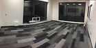 New Shaw Carpet Tile Planks Rectangles Mixed Gray Patterns Neutral 360 Sq Ft  